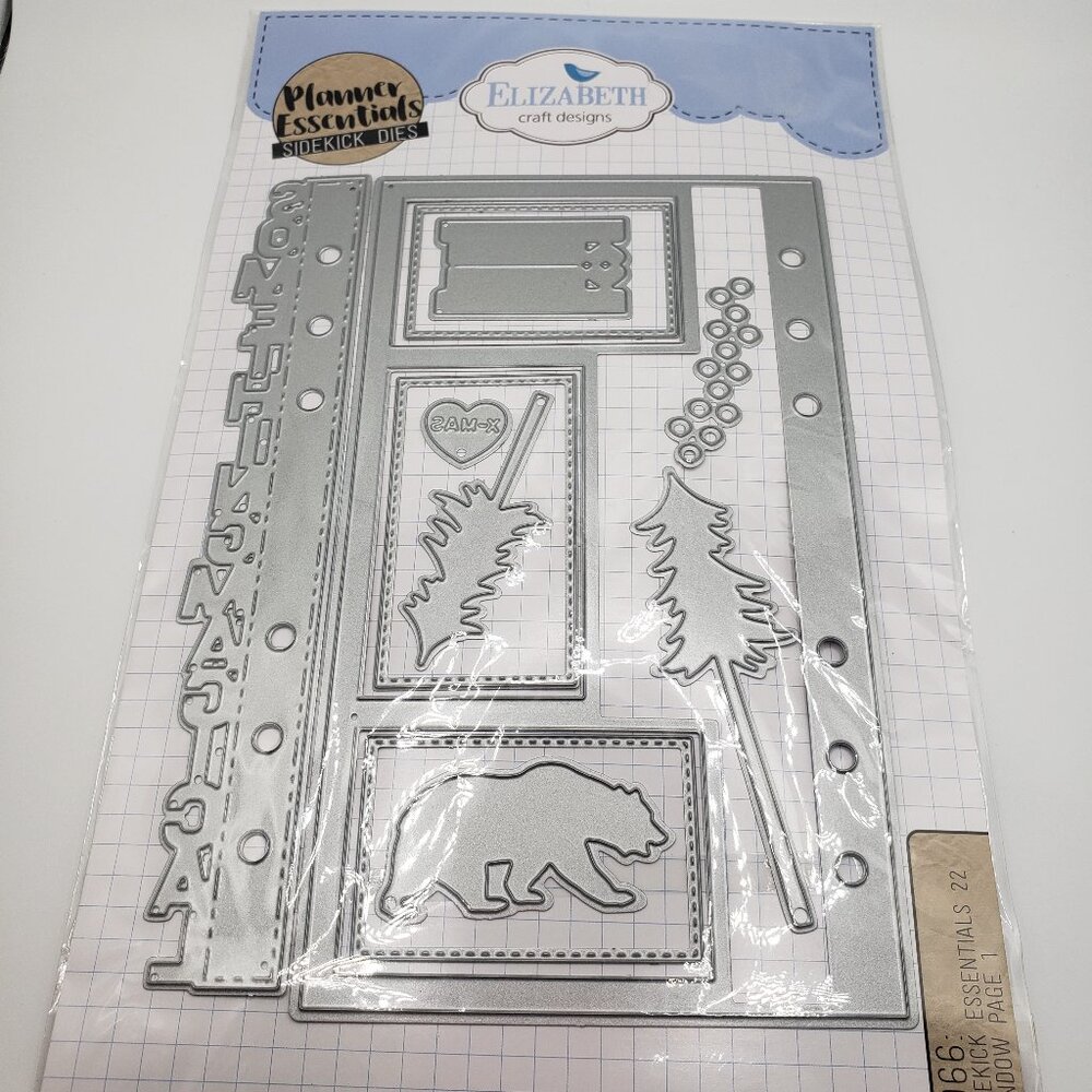 Elizebeth Craft Designs Die Set Sickick Essential #22 Window Page Page#1